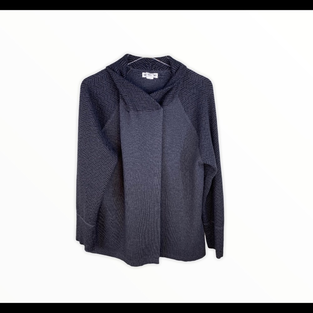 Artisan NY One Button Flowy Knit Wrap Jacket